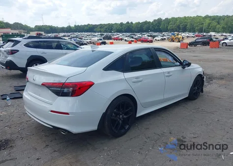 2024 Honda Civic Sport из США, поврежденный, VIN 2HGFE2F58RH593546